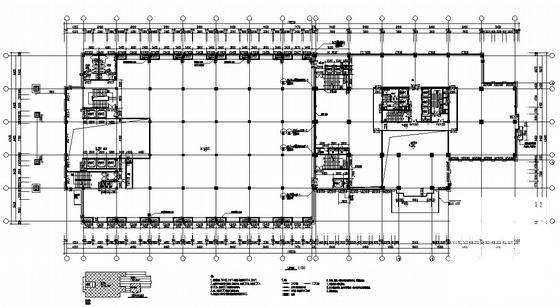 27层幕墙大厦建筑CAD施工图纸（带人防工程） - 1