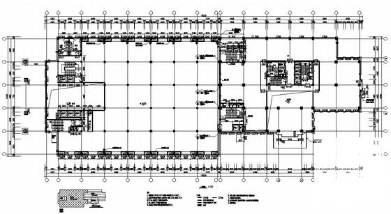27层幕墙大厦建筑CAD施工图纸（带人防工程） - 1