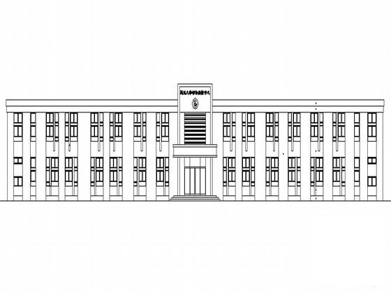 小动物2层动物实验中心建筑施工套CAD图纸（带节能设计） - 1