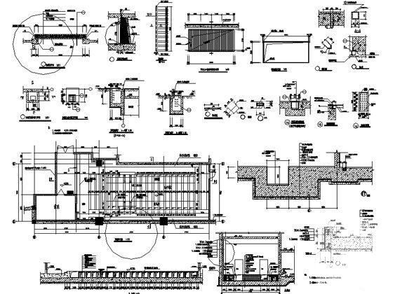 19层现代风格框架核心筒科技大楼建筑施工CAD图纸 - 3
