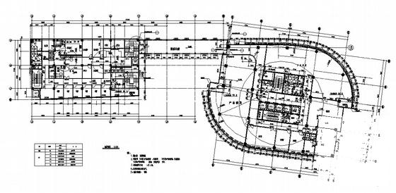 19层现代风格框架核心筒科技大楼建筑施工CAD图纸 - 5