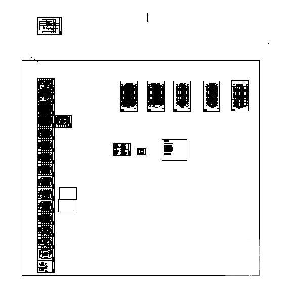 18层现代风格框剪结构大厦内外装修工程建筑结构CAD施工图纸 - 2