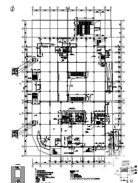24层现代风格国际大厦建筑CAD施工图纸 - 2
