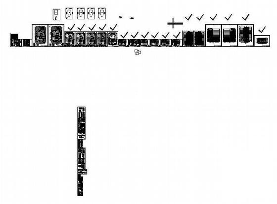 24层现代风格国际大厦建筑CAD施工图纸 - 3