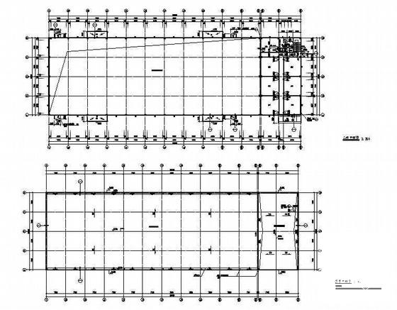 邮政局综合用房建筑结构水电CAD施工图纸 - 2