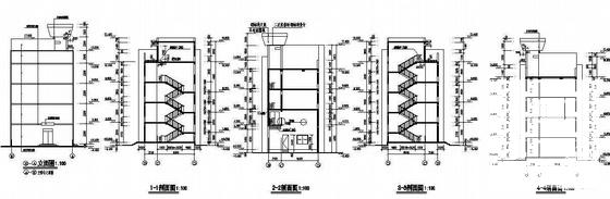 干警宿舍办公综合楼建筑扩初图纸(9张) - 4