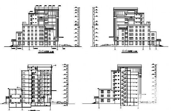 新中式钢筋混凝土结构和钢结构行政中心建筑施工方案(含31张图纸) - 2