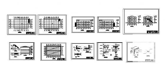 2层组合活动板房建筑结构施工方案(15张图纸) - 2