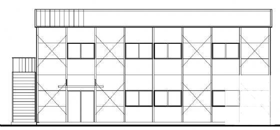 2层组合活动板房建筑结构施工方案(15张图纸) - 3