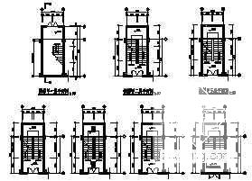 9层欧陆风格办公大楼建筑工程成套设计CAD施工图纸 - 4