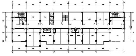 交通局12层综合行政办公楼建筑方案设计(7张图纸) - 1