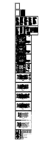 人民医院迁建项目3层行政办公楼建筑施工CAD图纸(平屋顶) - 2