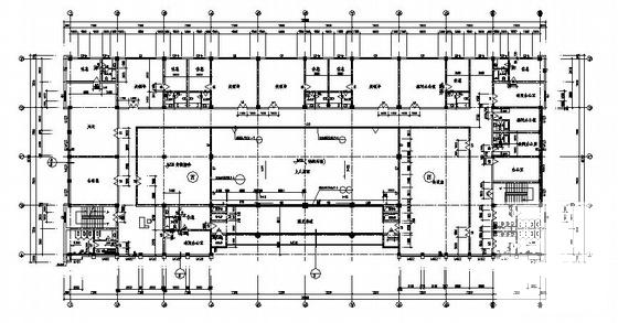 3层2000平方米框架结构综合用房建筑施工CAD图纸 - 3