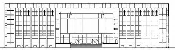 3层2000平方米框架结构综合用房建筑施工CAD图纸 - 4