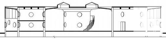 工厂办公楼建筑结构水暖电CAD施工图纸 - 2