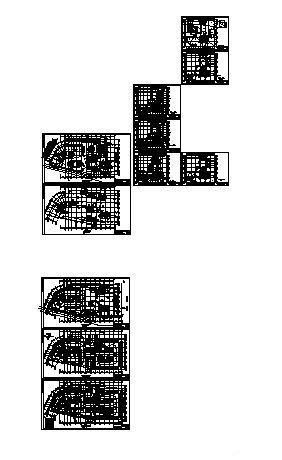 现代风格钢筋混凝土框架结构30层现代大厦建筑方案设计CAD图纸 - 2