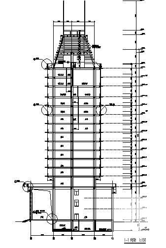 18层高层办公建筑设计方案 - 1