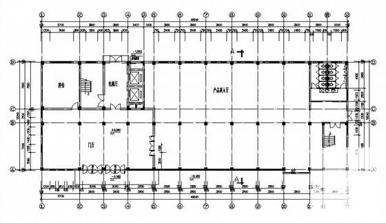 企业7层办公综合楼方案设计CAD图纸 - 2