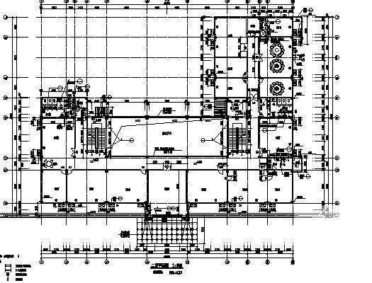 18米4层框架结构办公楼建筑施工CAD图纸 - 3