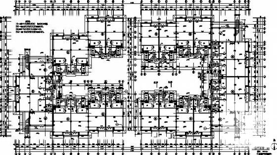 3层办公楼建筑施工CAD图纸 - 3