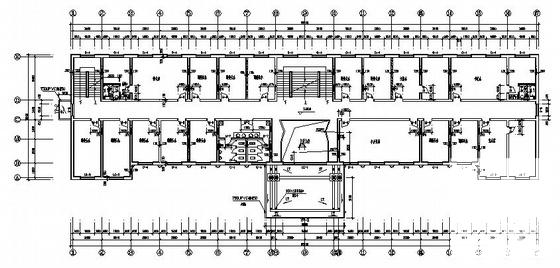 临城镇计划生育综合服务站建筑施工CAD图纸 - 4