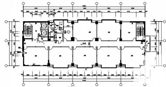 13层交警指挥中心办公楼建筑结构CAD施工图纸 - 4