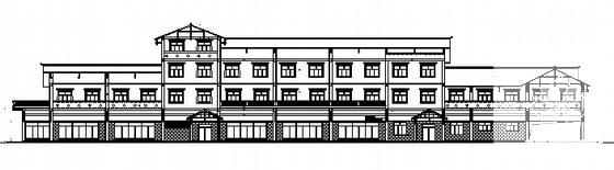 黄浦电力办公楼建筑CAD施工图纸 - 4