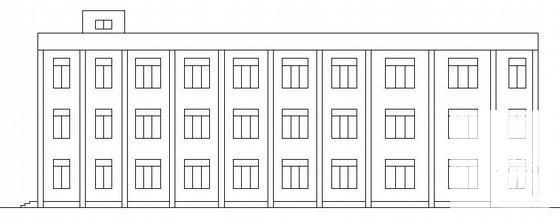3层施工办公楼建筑结构CAD施工图纸 - 4