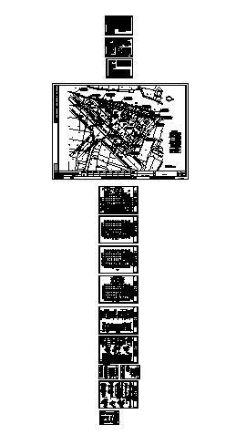 消防中队3层办公楼建筑施工CAD图纸 - 1