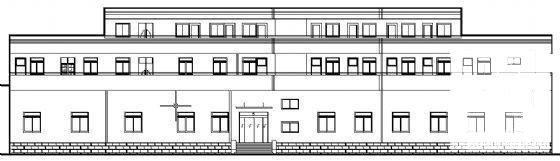 食品公司3层办公楼改造建筑方案设计CAD图纸 - 4