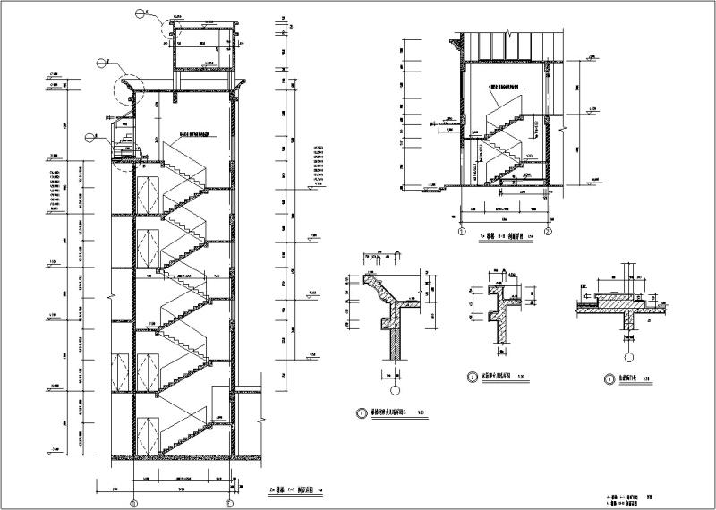 现代高层商住综合楼建筑设计CAD施工图纸 - 3