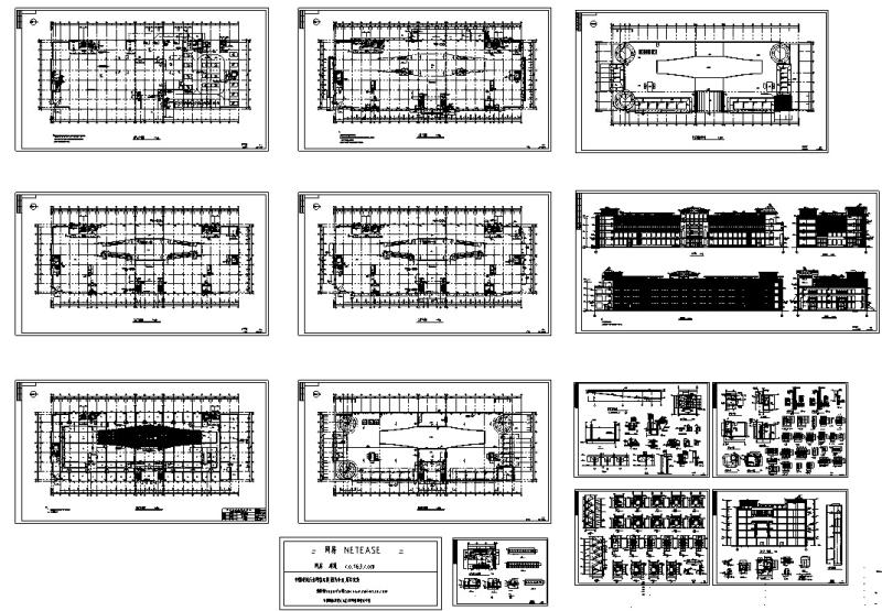 大型多层商场商业建筑设计CAD施工图纸 - 4