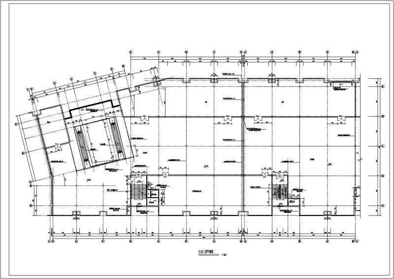 大型多层商场建筑设计CAD施工图纸 - 3