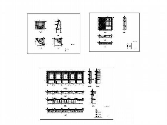 商场外立面幕墙工程方案设计CAD图纸 - 4