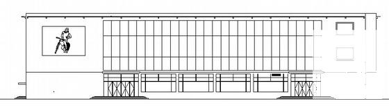 框架结构花园农贸市场建筑方案设计CAD图纸 - 4