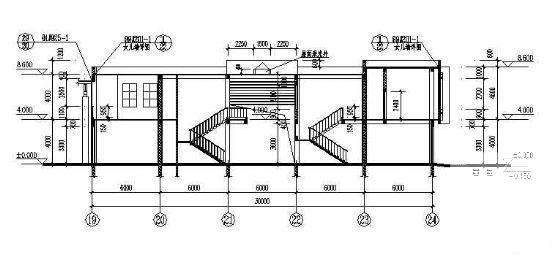 2层新菜市场修改建筑CAD施工图纸 - 4