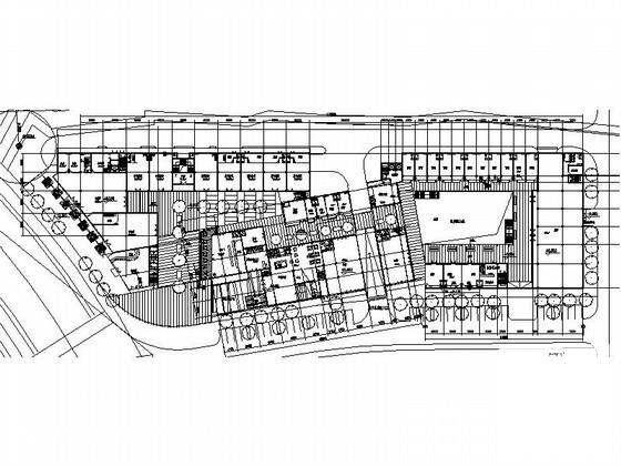 城市花园低层商业街建筑方案设计CAD图纸 - 4