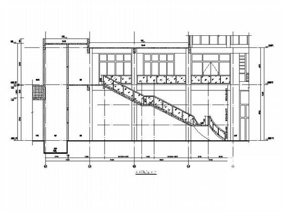 两层artdeco风格会所建筑施工CAD图纸 - 3