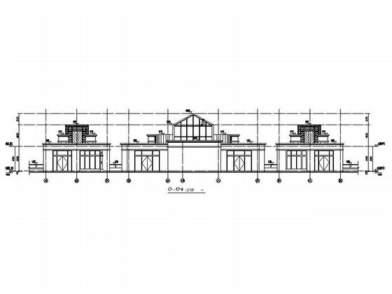 两层artdeco风格会所建筑施工CAD图纸 - 4