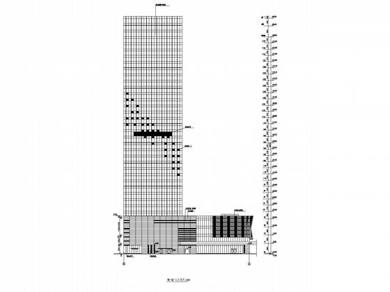 33层商业综合体建筑施工CAD图纸 - 4