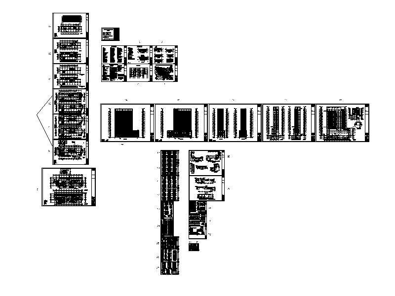 市中心现代商业写字楼建筑施工CAD图纸 - 1