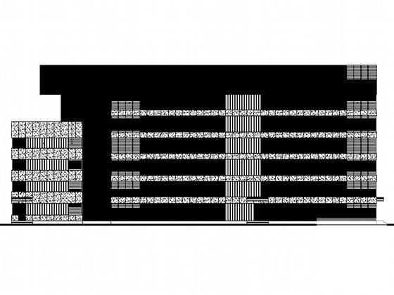 7层科研楼建筑施工CAD图纸 - 3