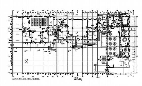 地区水利枢纽工程4层综合楼建筑施工CAD图纸 - 1
