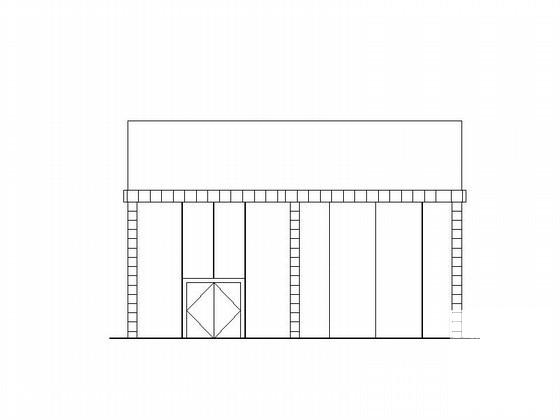 楼盘售楼处建筑CAD施工图纸 - 4