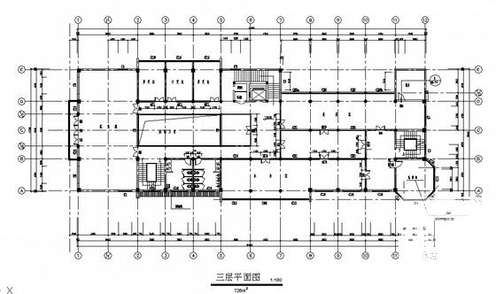 3层综合商业建筑群（仿古建筑）建筑设计CAD施工图纸 - 4