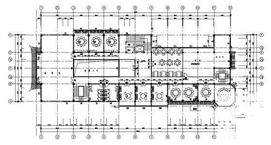 3层综合商业建筑群（仿古建筑）建筑设计CAD施工图纸 - 5