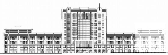 大型商场建筑设计CAD施工图纸 - 1