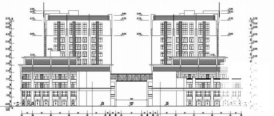 大型商场建筑设计CAD施工图纸 - 2