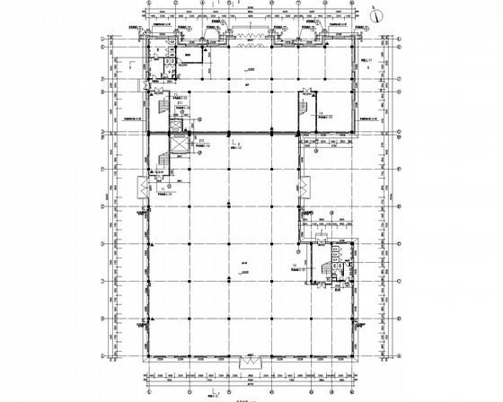 家具厂4层办公楼建筑扩初CAD图纸 - 3