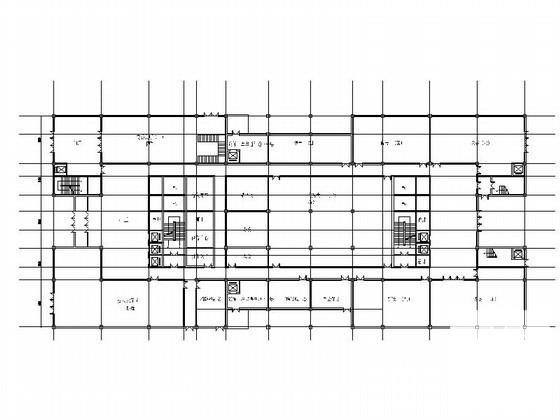 文化产业园区办公楼建筑CAD图纸 - 2